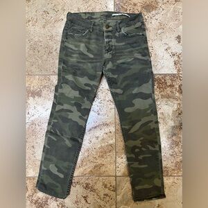 Zara Women’s Camouflage Skinny Stretchy Jeans Size 2